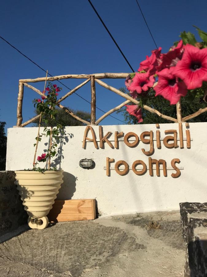 Akrogiali Rooms Mpoukaris Exterior foto